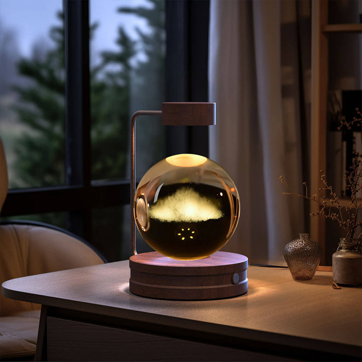 Crystal Ball Cosmic Dinosaur Indoor Night Light USB Power Warm Bedside Light Birthday Gift Night Lamp | Kalsten