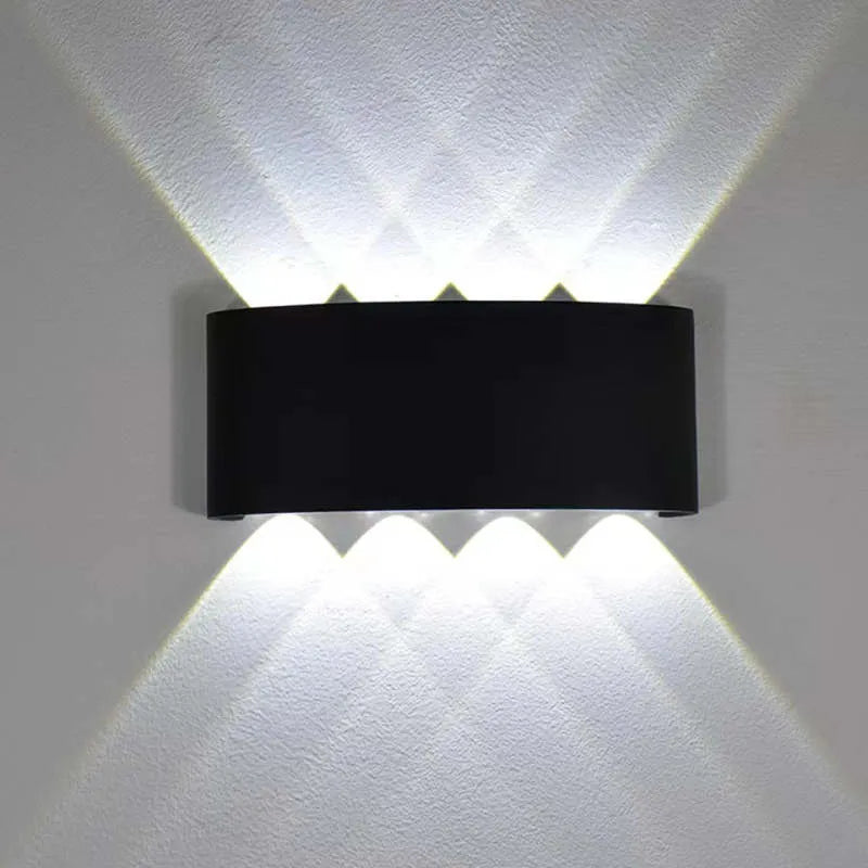 Modern White Waterproof LED Wall Lamp Kalsten