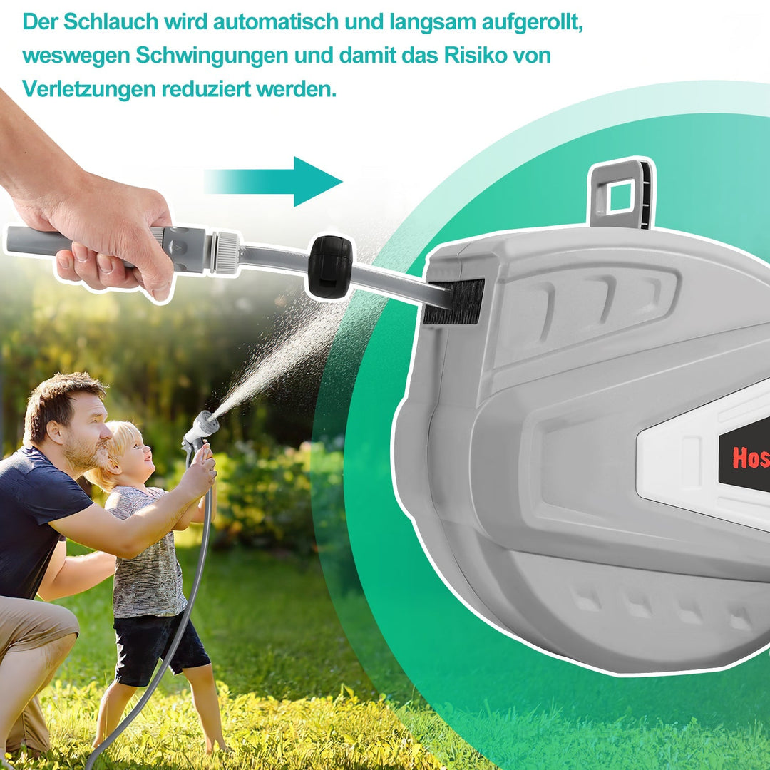 Hose reel water hose reel with hand shower garden hose | Kalsten