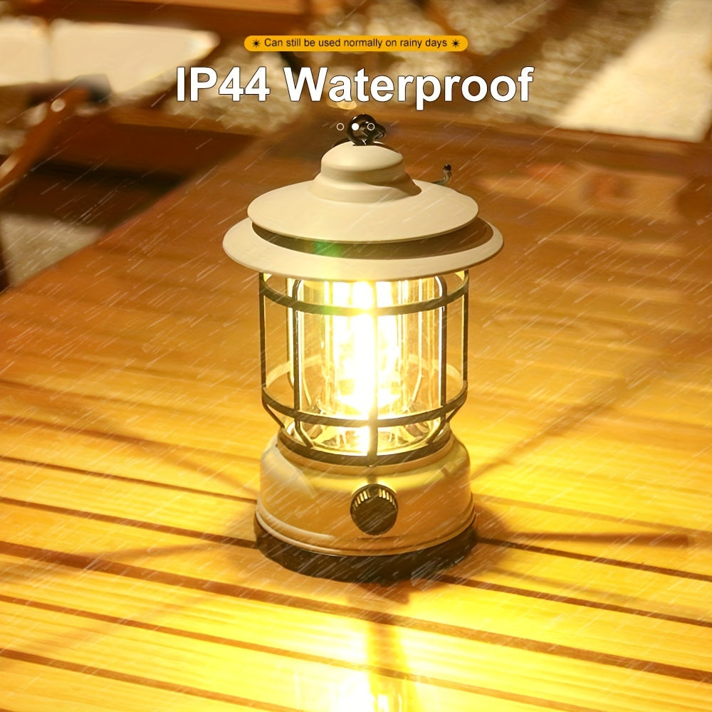 RetroGlow Lamp – Dimmable Rechargeable LED Outdoor Lighting | Kalsten