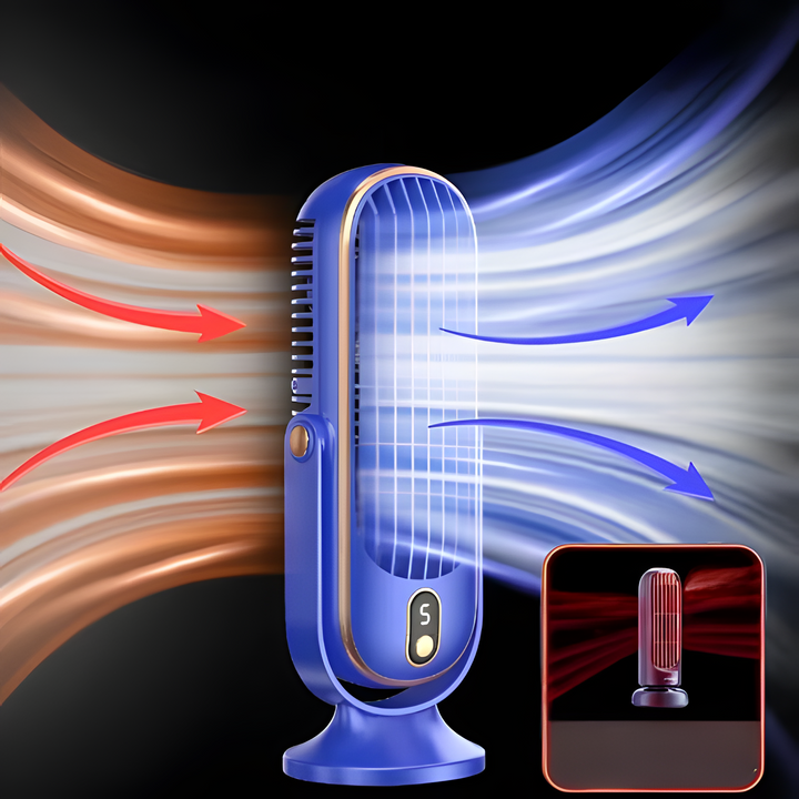 Compact High-Power Portable Desktop Fan - USB Rechargeable | Kalsten