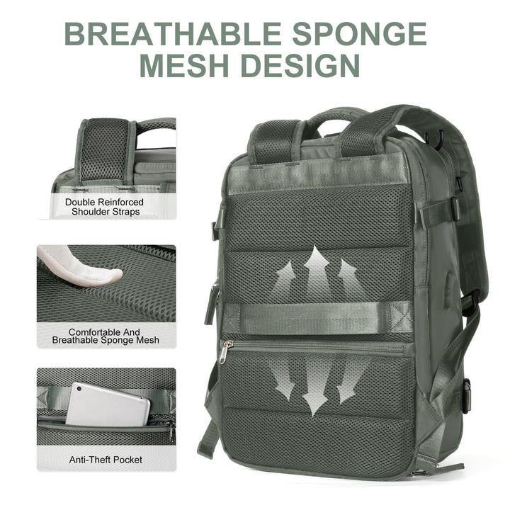 Large Women’s Travel Backpack – Waterproof