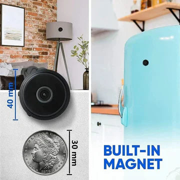 Kalsten | Mini Wireless Magnetic Camera, Live Audio & Video Monitoring in Real Time