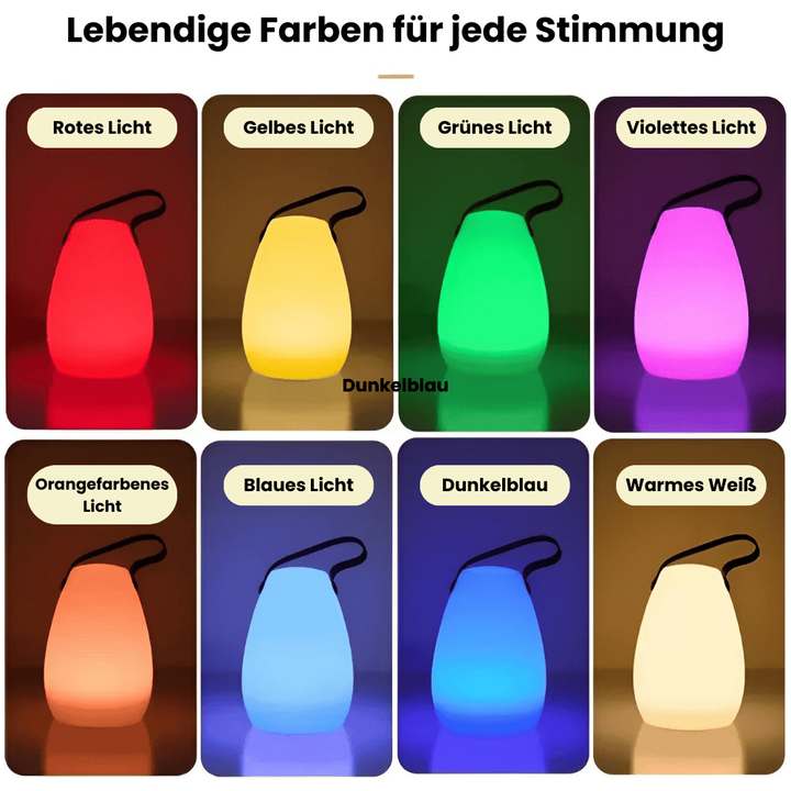 Wireless LED Table Lamp – Portable & Waterproof with Remote Control | For Garden, Balcony & Living Room | Kalsten