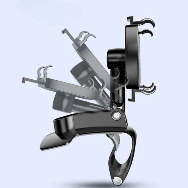 Kalsten | Adjustable Car Phone Holder | Anti-Slip Grip & Durable ABS for Safe Navigation and Hands-Free Calls