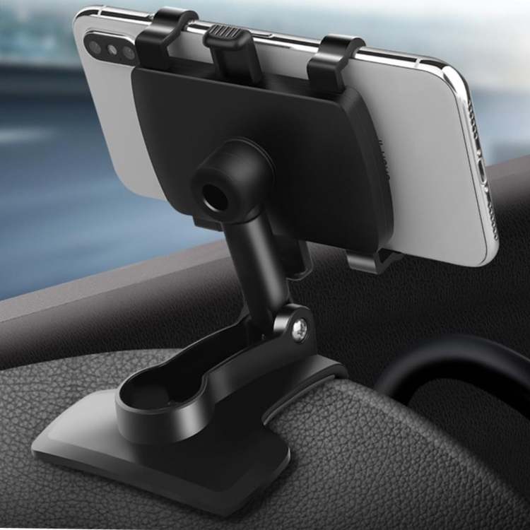 Kalsten | Adjustable Car Phone Holder | Anti-Slip Grip & Durable ABS for Safe Navigation and Hands-Free Calls
