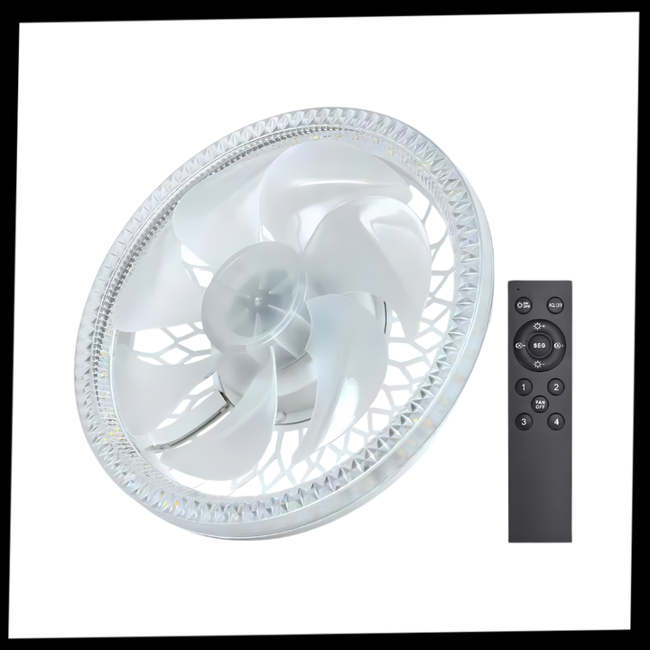 Aesthetic Ceiling Fan With Light And Remote | Kalsten