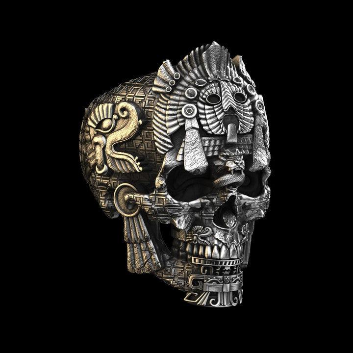 Kalsten | Sterling Silver Black Skull Ring