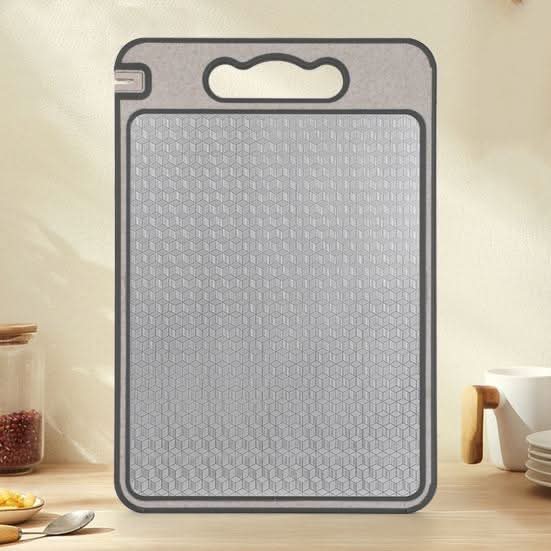 Kalsten | Dual-Sided Stainless Steel Cutting Board with Knife Sharpener