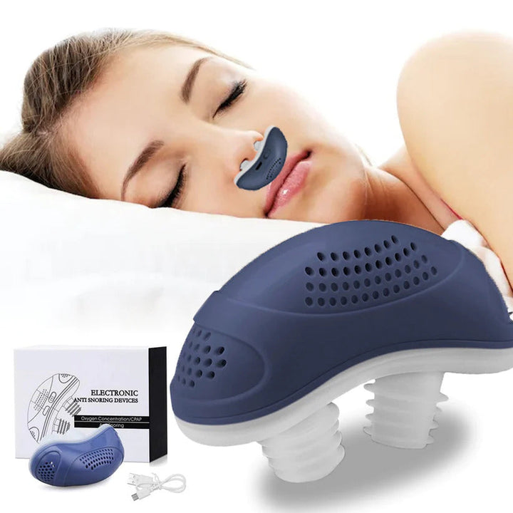 Kalsten | SleepAir Micro CPAP Sleep Apnea Device – Compact for Travel & Anti-Snoring - CPAP Alternative