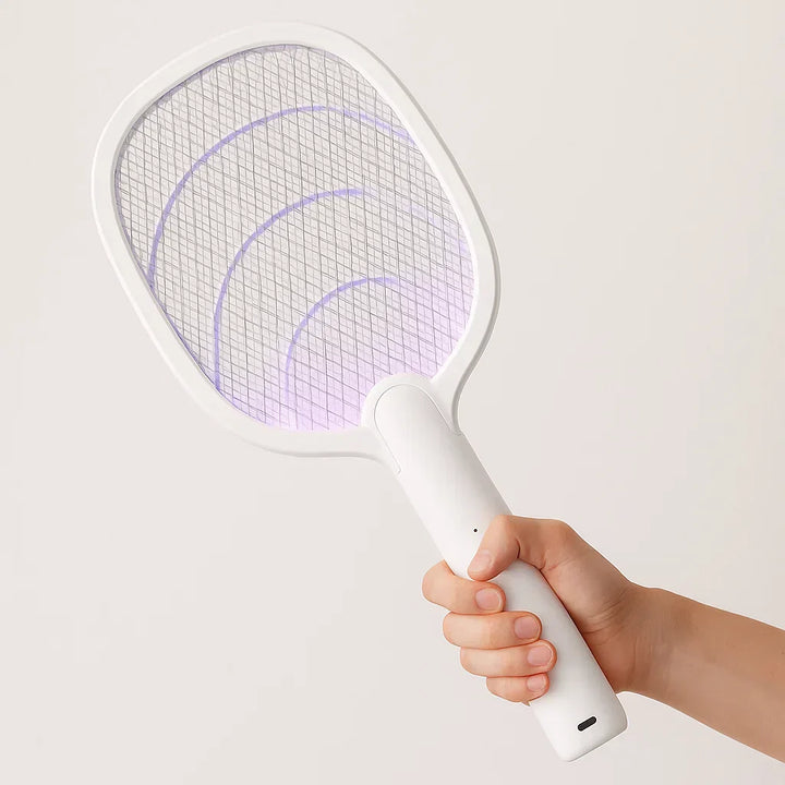 Rechargeable 2-in-1 Electric Fly Swatter and Insect Destroyer – 2500V Without Chemicals | Kalsten