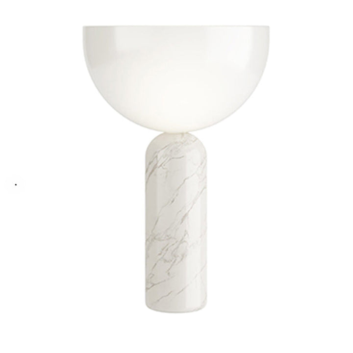 Kalsten | MarbleLuxe Lamp - Luxurious Marble Table Lamp with Golden Accents