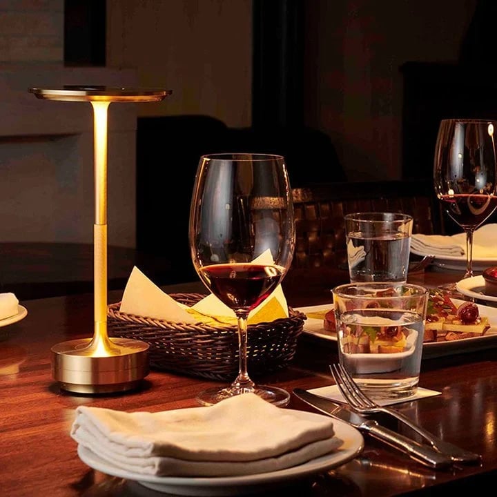 Cordless Table Lamp - Dimmable & Rechargeable Waterproof Desk Light | Kalsten