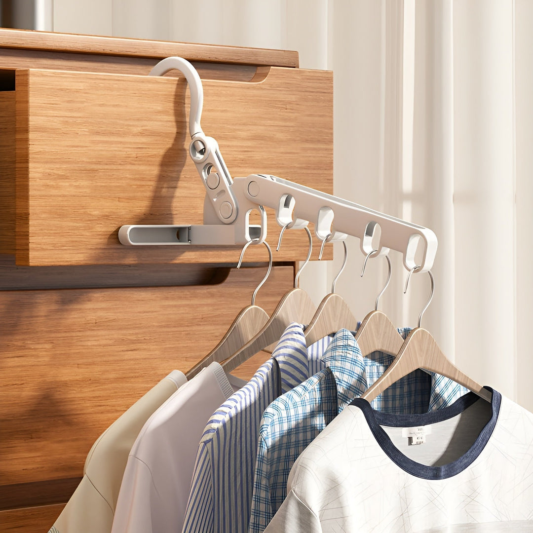 HangProx Hangers — Never wrinkled clothes while traveling again, always perfectly styled and super space-saving! | Kalsten