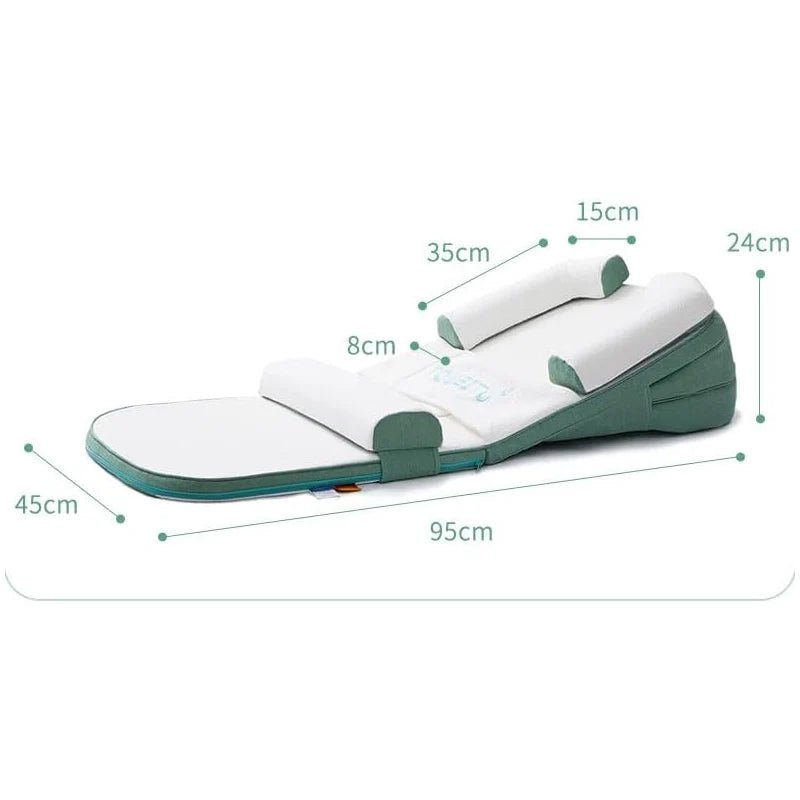 Kalsten | CozyCradle Pillow – Side Sleeper Support with Anti-Reflux Incline for Newborns