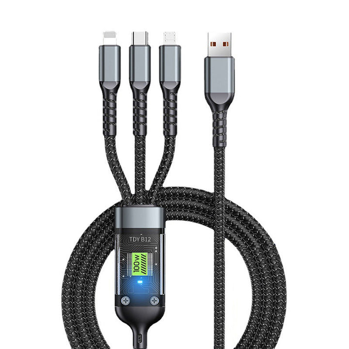 Kalsten | Super Fast Charging 3-in-1 Data Cable