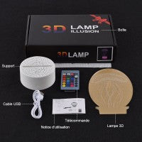 Kalsten | 3D Lamp Locomotive Vintage