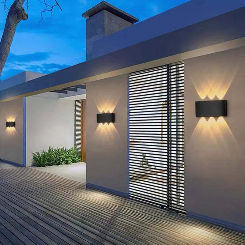 Modern White Waterproof LED Wall Lamp