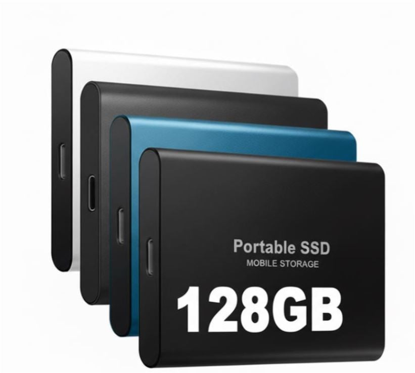 Kalsten | DataSprint External SSD 128GB – Fast USB-C storage up to 1050 MB/s