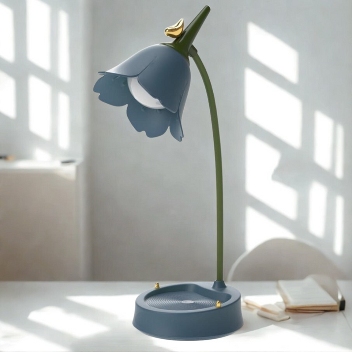 Modern Flower LED Table Lamp ABS Plastic | Kalsten