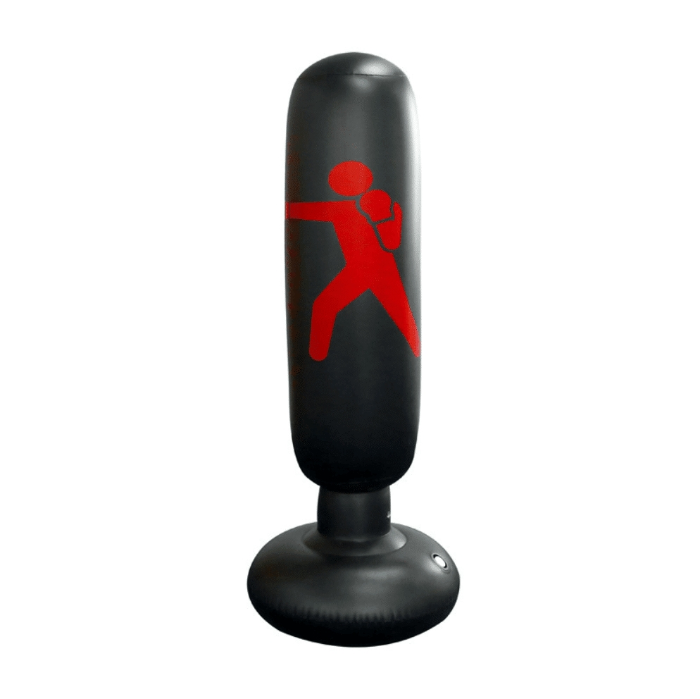 Inflatable punching bag red, yellow or black (for the whole family) | Kalsten