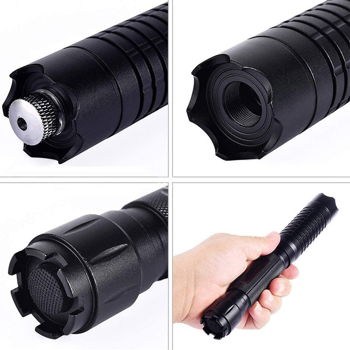 Kalsten | Blue Beam Laser Torch | 450nm High-Intensity Optical Output | Tactical 5000m+ Range | Adjustable Focus Aluminum Chassis | Thermal Ignition Capable Flashlight
