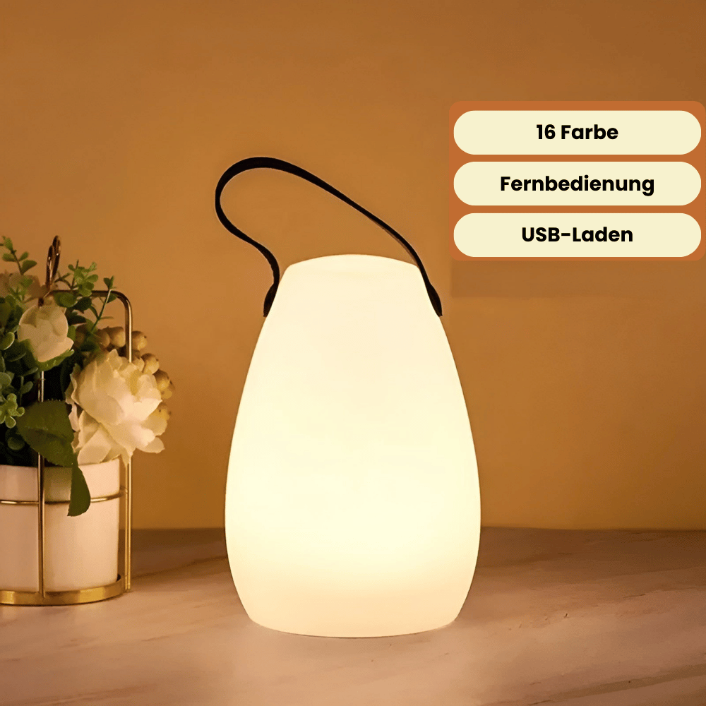 Wireless LED Table Lamp – Portable & Waterproof with Remote Control | For Garden, Balcony & Living Room | Kalsten