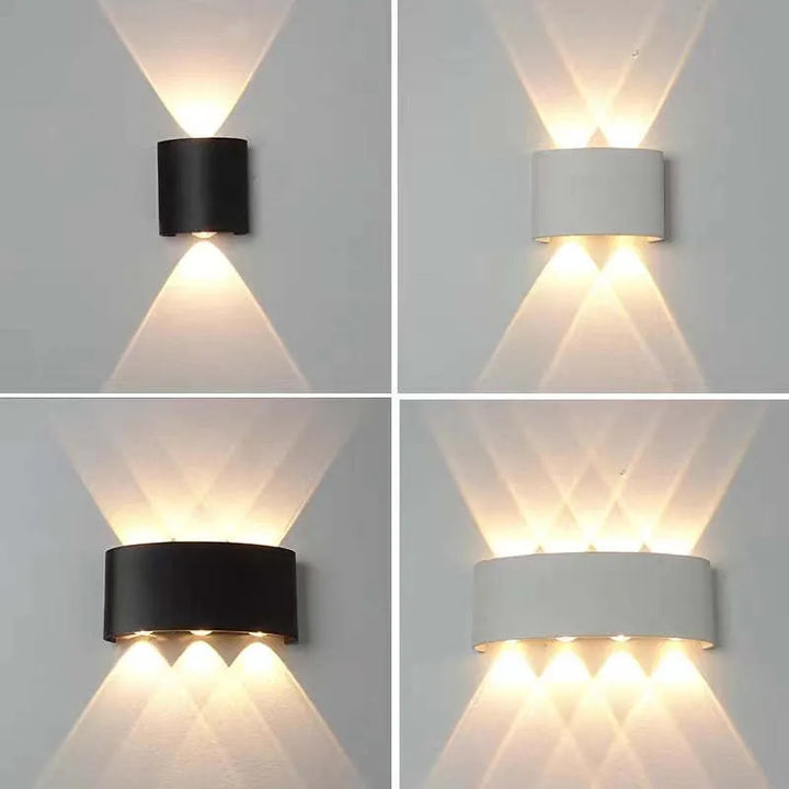 Modern White Waterproof LED Wall Lamp