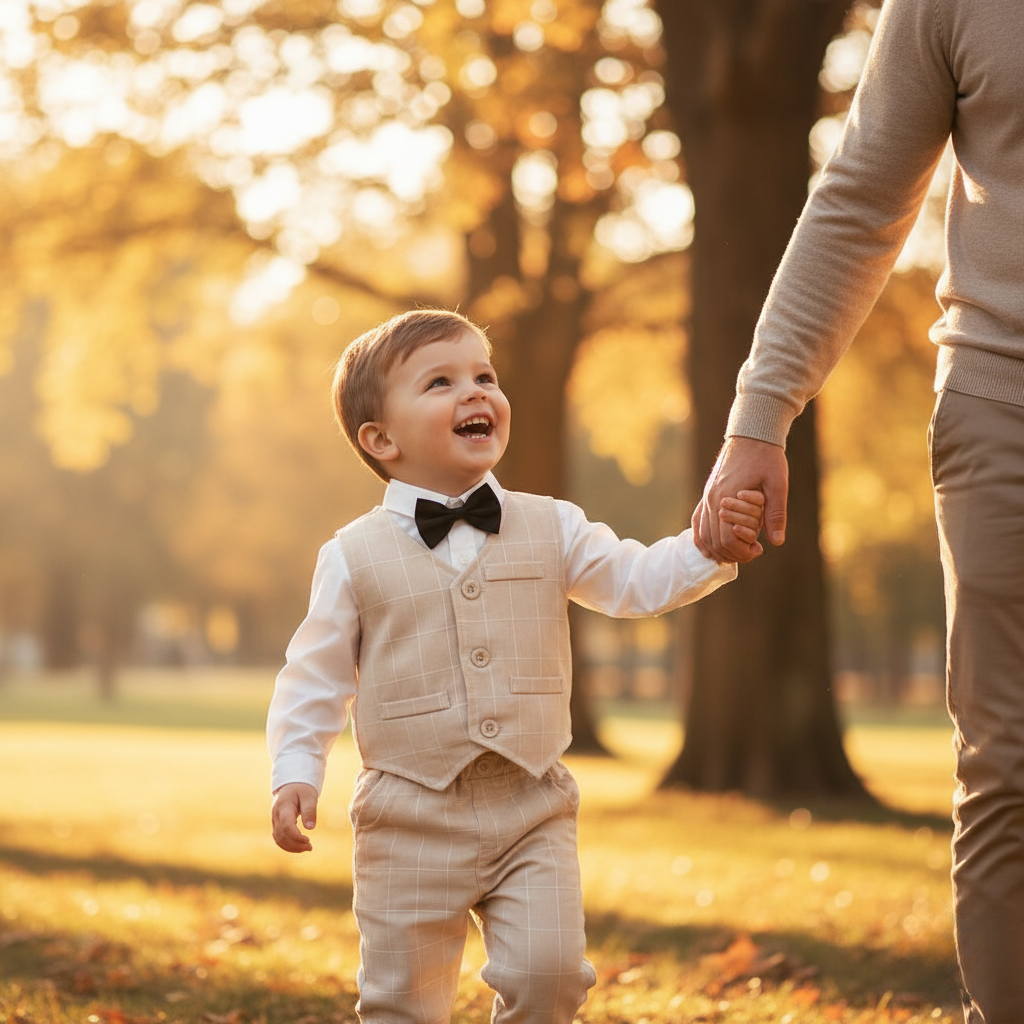 Kalsten | Boys Formal Cotton Outfit Set for Toddlers and Kids