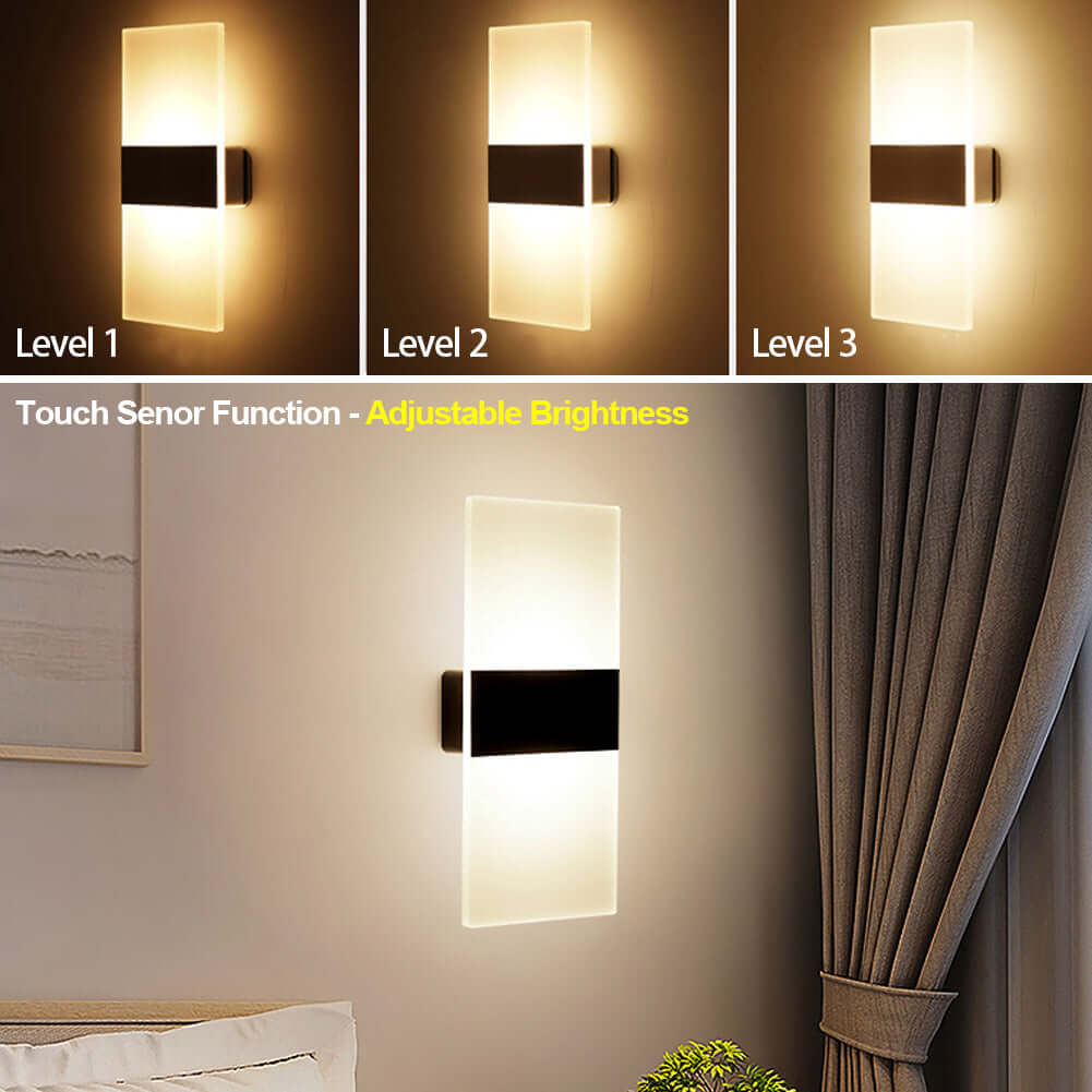 USB Rechargeable Wall Lights Home Indoor Motion Sensor Lighting Bedroom Bedside Lamp Corridor Stairway Decor Lights Wall Lamp | Kalsten