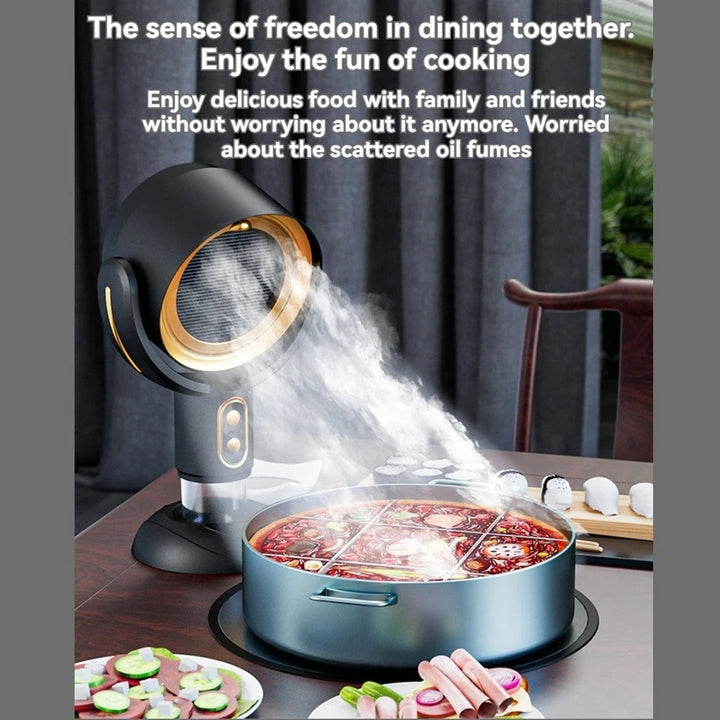Kalsten | SmokeAway Venti – Portable Air Purifier Fan with Ion Technology and USB Charger