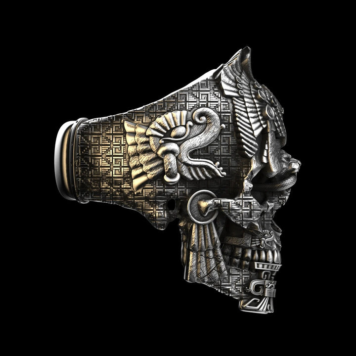 Kalsten | Sterling Silver Black Skull Ring