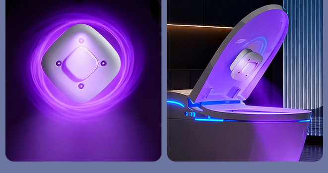Kalsten | Rechargeable Attachable Ultraviolet LED Disinfection Lamp, with Auto-On/Off Design, for Home, Toilet & More