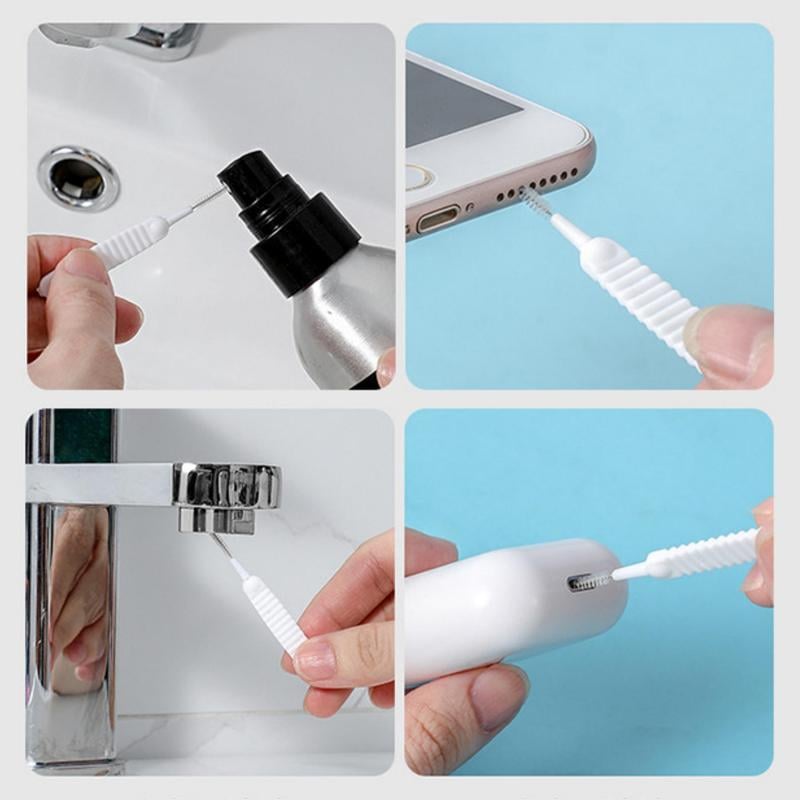 Kalsten | Precision Cleaning Brush Set | 30-Pack | Nylon Bristles with PP Handle | Multi-Surface Use