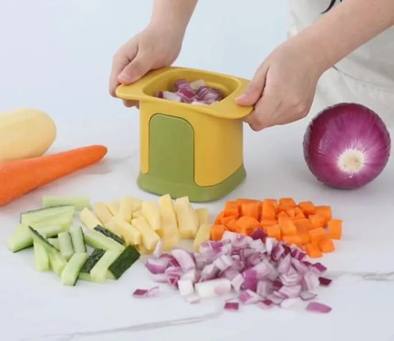 ChopMaster – Multifunctional Vegetable Cutter & French Fry Cutter with Hand Pressure Mechanism | Kalsten