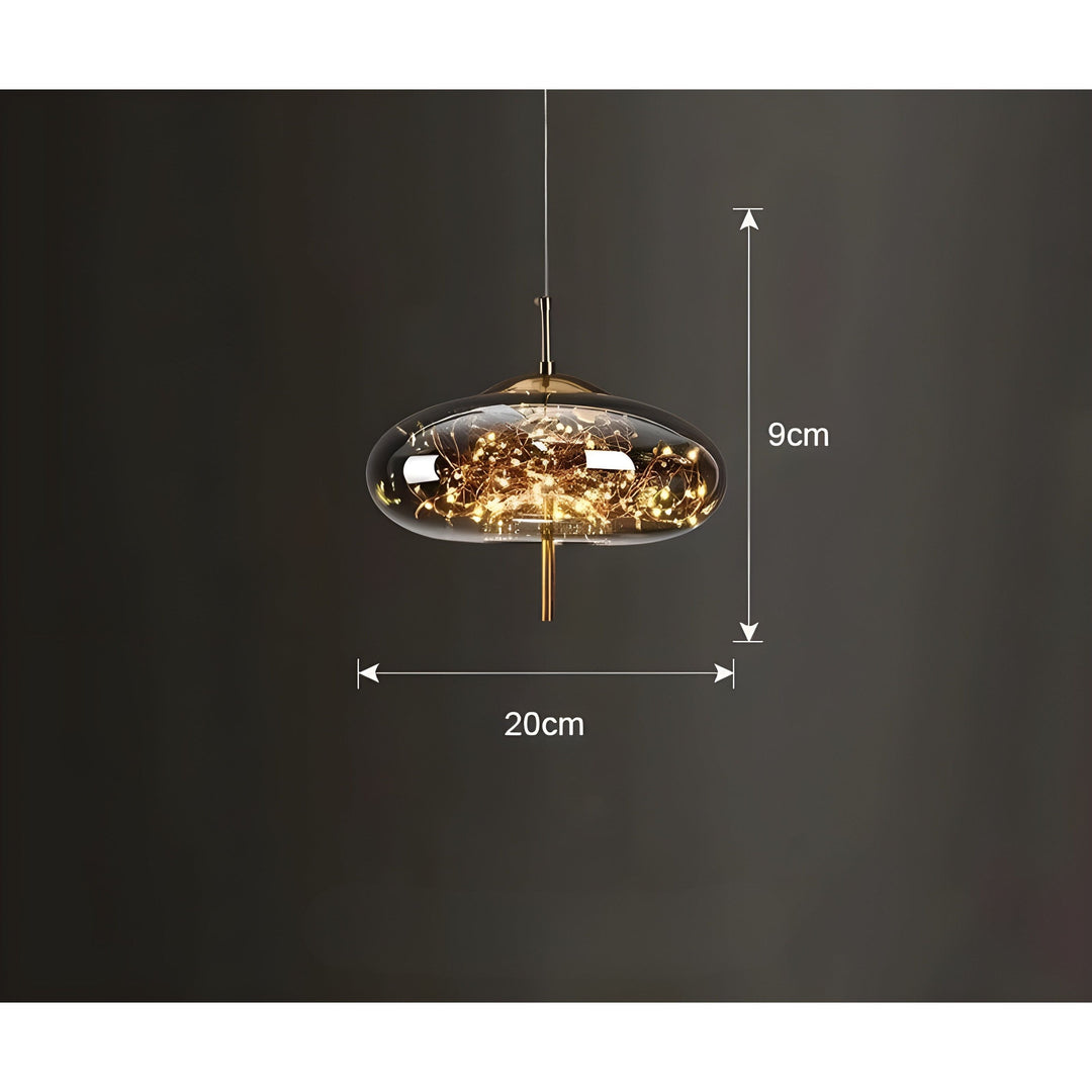 CrystalBeam Light - Modern LED Pendant Light Stars | Kalsten