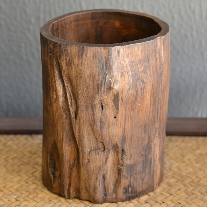 Kalsten | Handmade Wooden Pen Holder – Unique and Natural Look