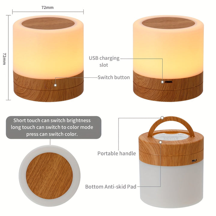 LightAura - RGB Touch Table Lamp with Remote Control Kalsten