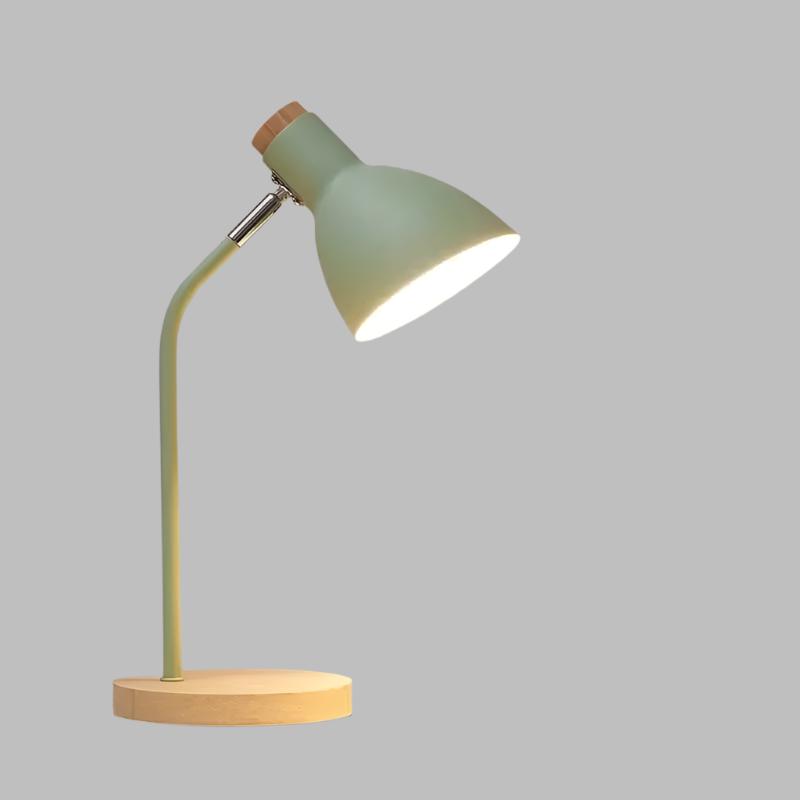 Wood Table Lamp – Creative Scandinavian Desk Light made of Wood and Metal | Kalsten