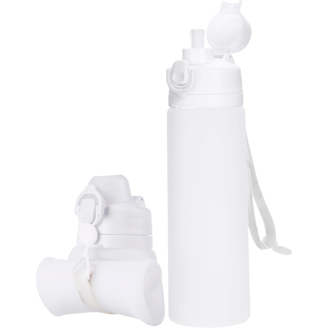 Kalsten | Collapsible 600 ml Silicone Water Bottle - Leakproof & BPA-free