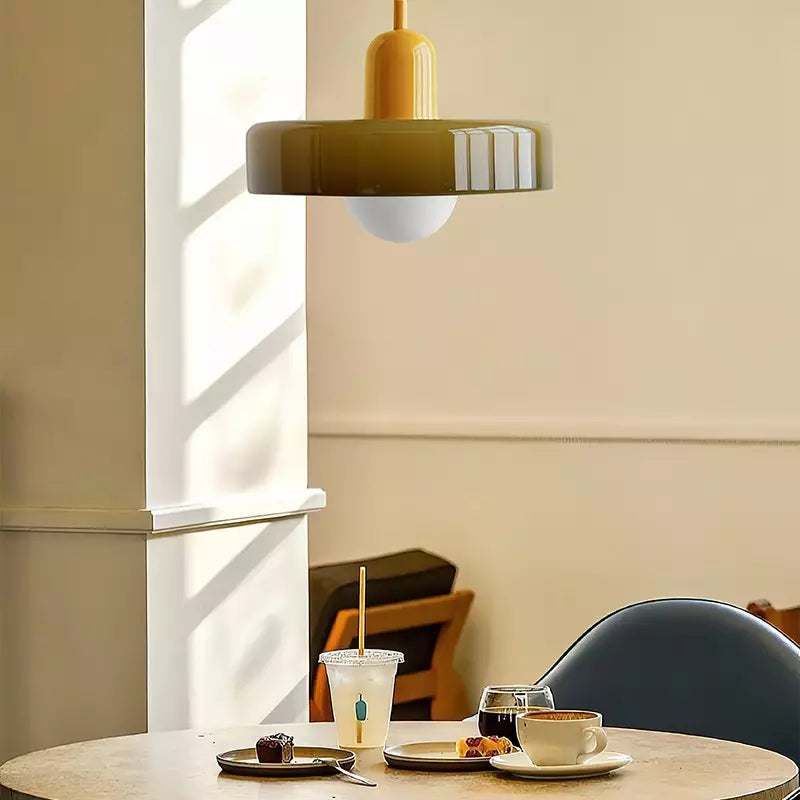 StiloGlas Bauhaus-Style Colourful Pendant Light