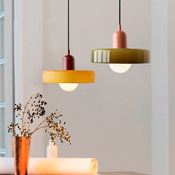 StiloGlas Bauhaus-Style Colourful Pendant Light