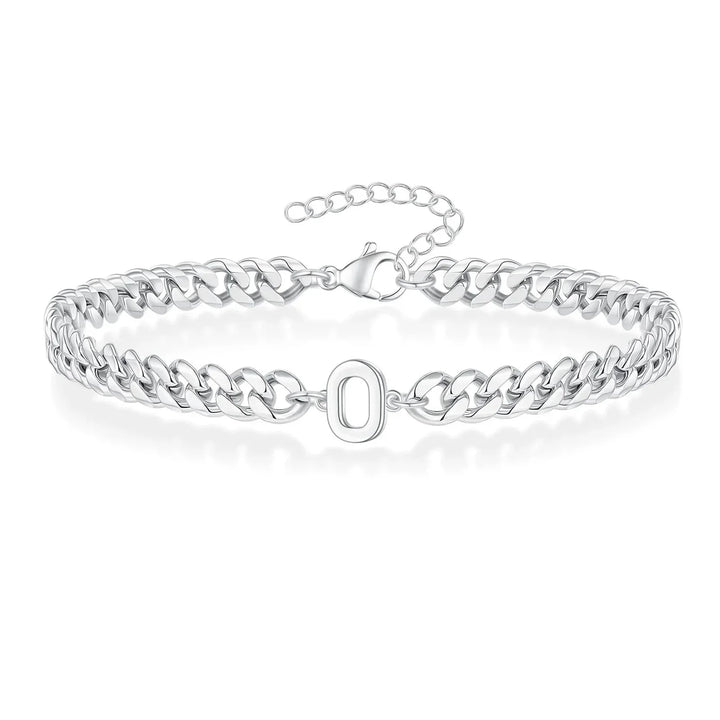 Kalsten | Couples Letter Initial Cuban Bracelet