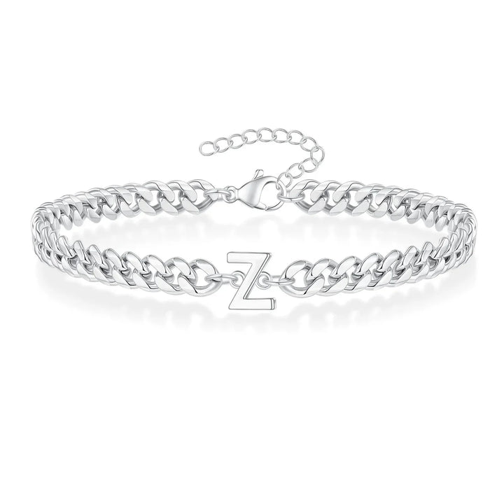 Kalsten | Couples Letter Initial Cuban Bracelet