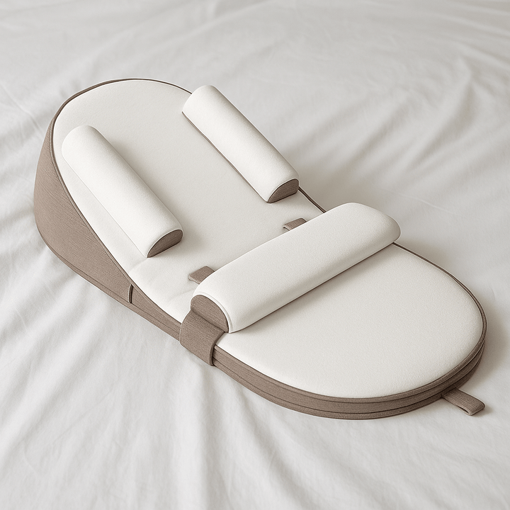 Kalsten | CozyCradle Pillow – Side Sleeper Support with Anti-Reflux Incline for Newborns