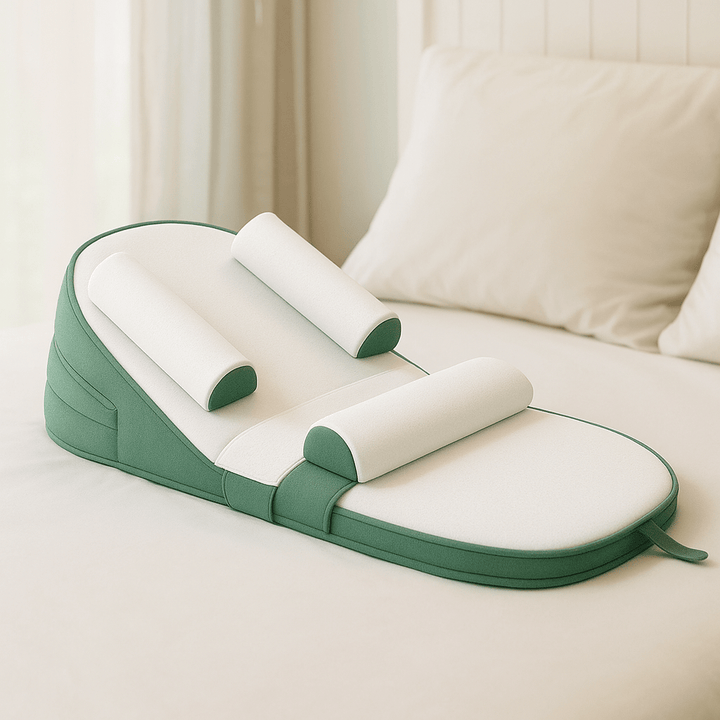 Kalsten | CozyCradle Pillow – Side Sleeper Support with Anti-Reflux Incline for Newborns