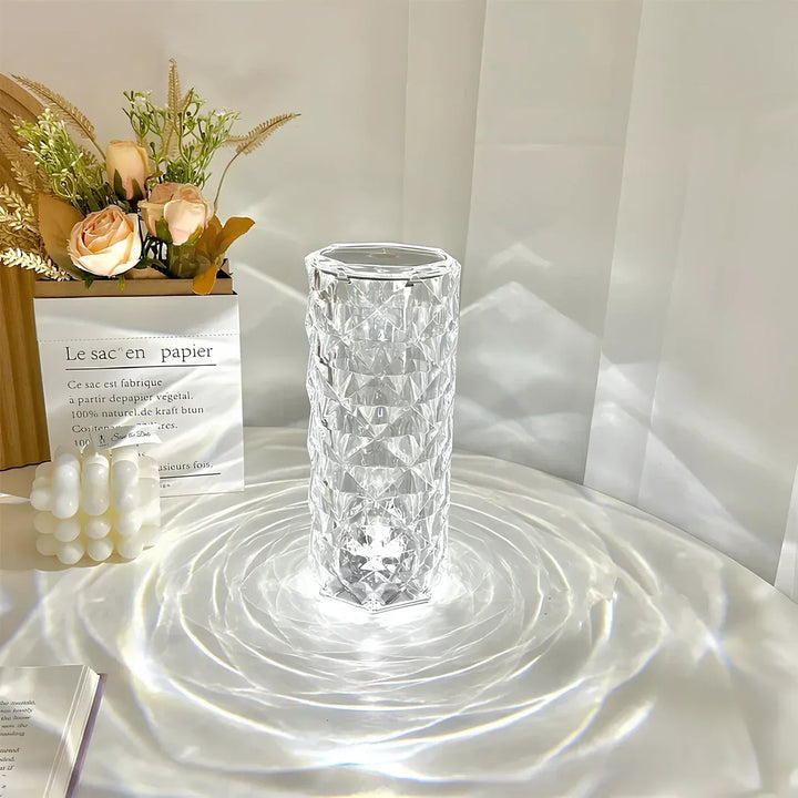 Crystal Table Lamp with Touch Control - Aurora | Kalsten