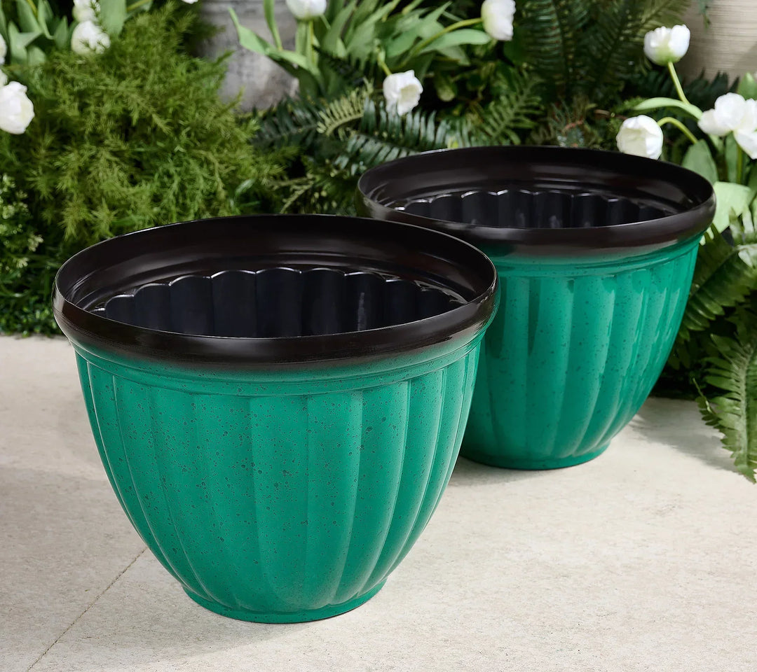 Breathable Plant Pot with Double Drainage