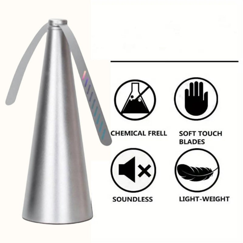 Compact Outdoor Fan Against Mosquitoes and Flies – Mobile and Battery Powered | Kalsten