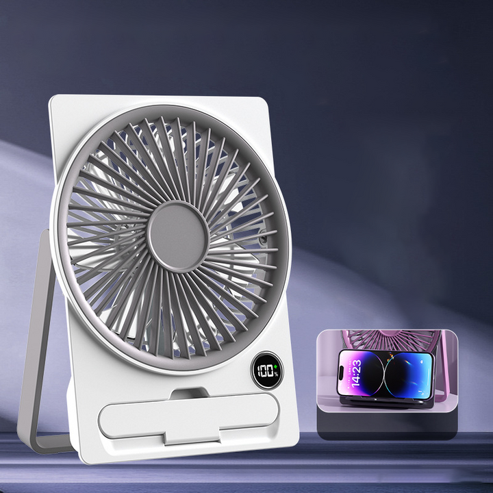 USB portable fan quiet with battery | Kalsten